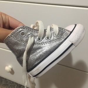 Toddler hard bottom converse sneakers